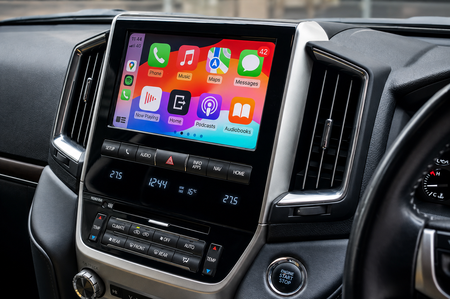 Toyota Land Cruiser 200 Series LC200 (2016–2021) Wireless CarPlay & Android Auto Module - Image 2