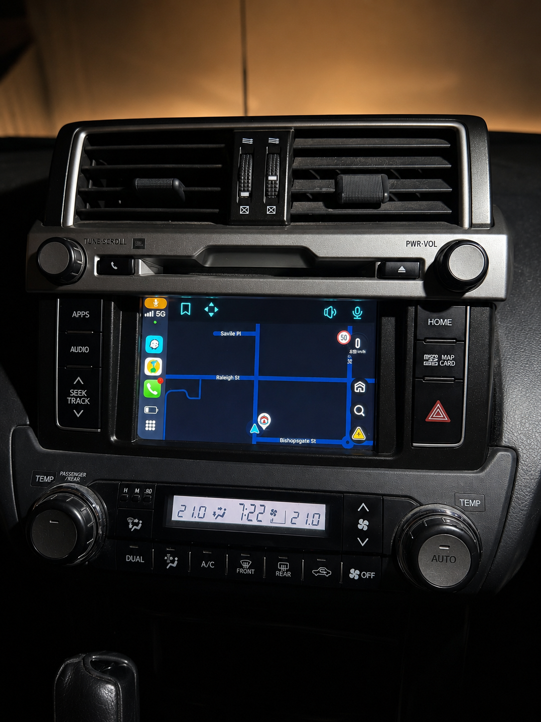 Toyota Land Cruiser Prado 150 LC150 (2014–2017) Wireless CarPlay & Android Auto plug in Module - Image 2