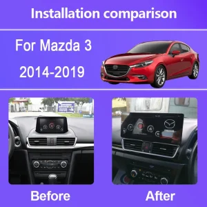 Mazda 3 2014–2019 10.25 / 12.3-inch Linux Multimedia Head Unit