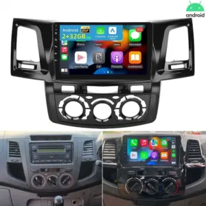 Toyota Hilux 2005-2014 Apple CarPlay & Android Auto Head Unit