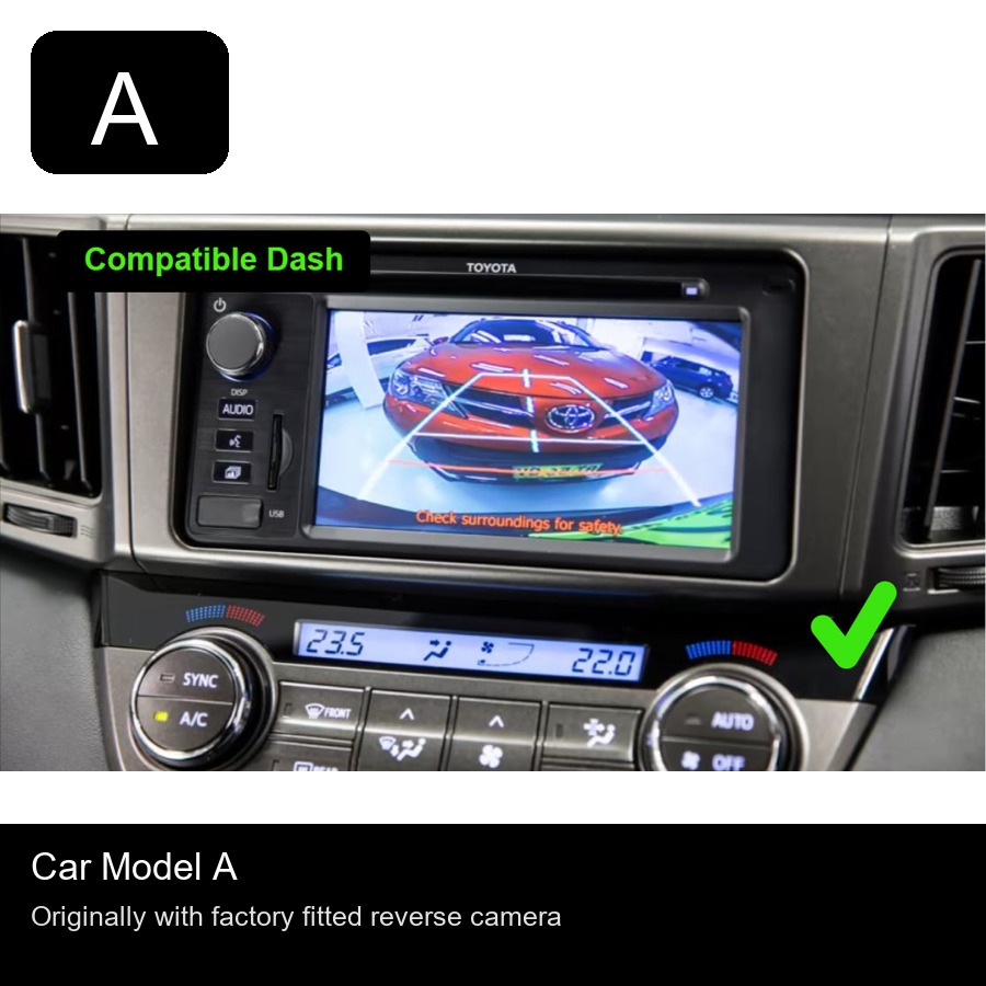 Toyota Rav4 2013-2019 Apple CarPlay & Android Auto Head Unit