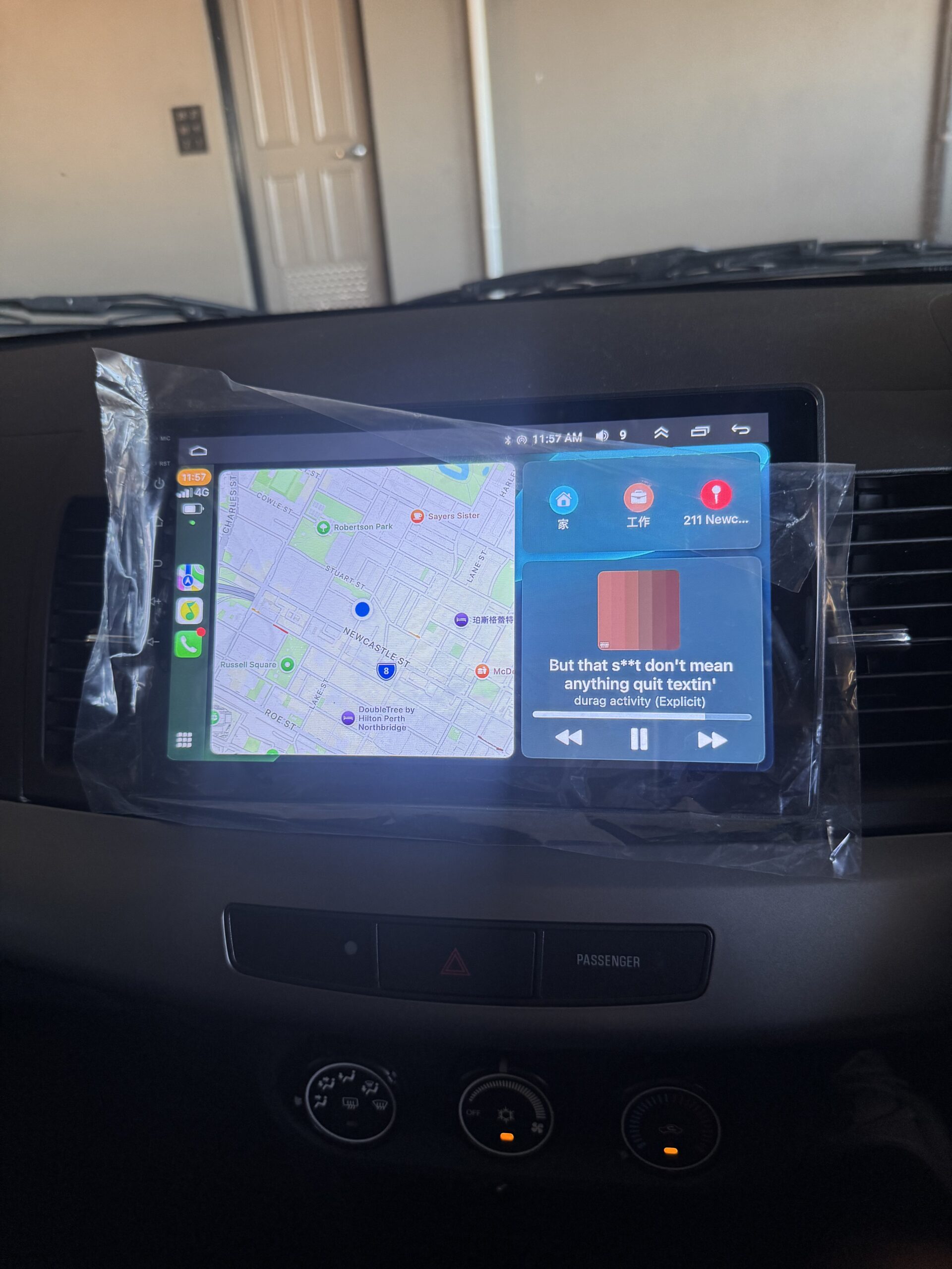 Mitsubishi Lancer 2007-2017 Apple CarPlay & Android Auto Head Unit